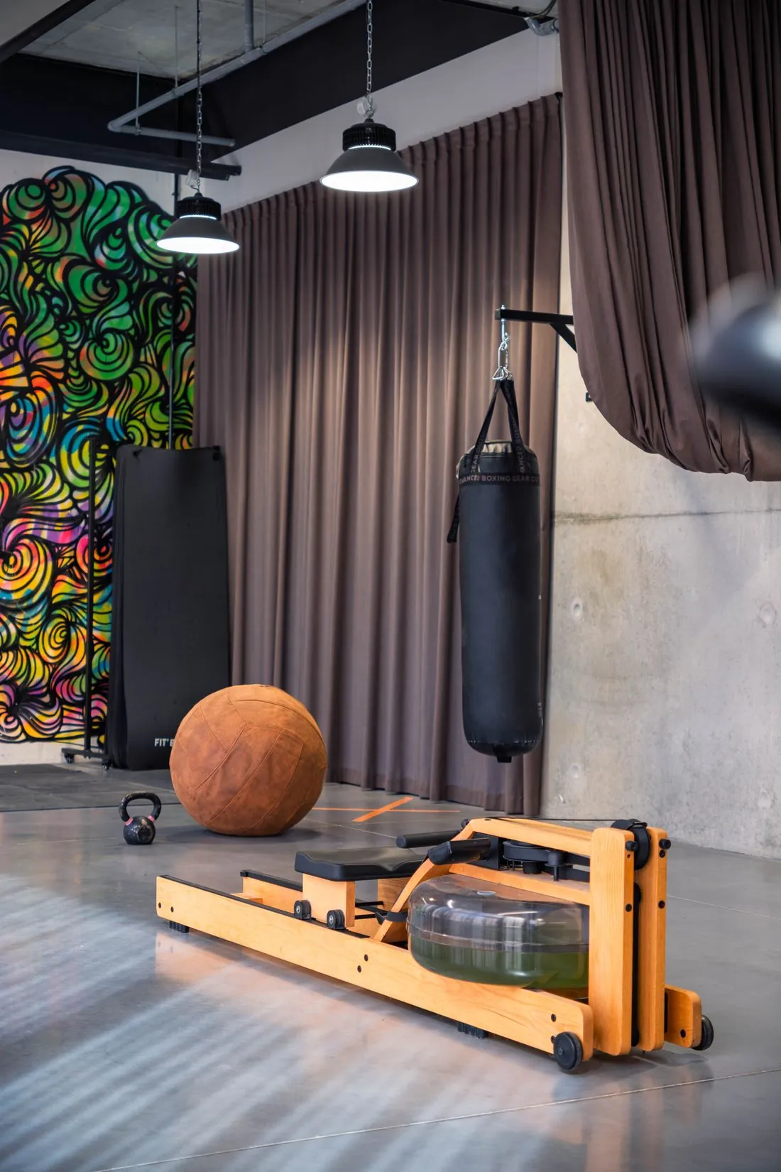 Salle de sport et espace détente — services Lumen Lyon
